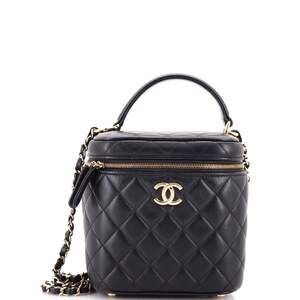 Chanel Cc Top Handle Vanity Case With #241268C46B